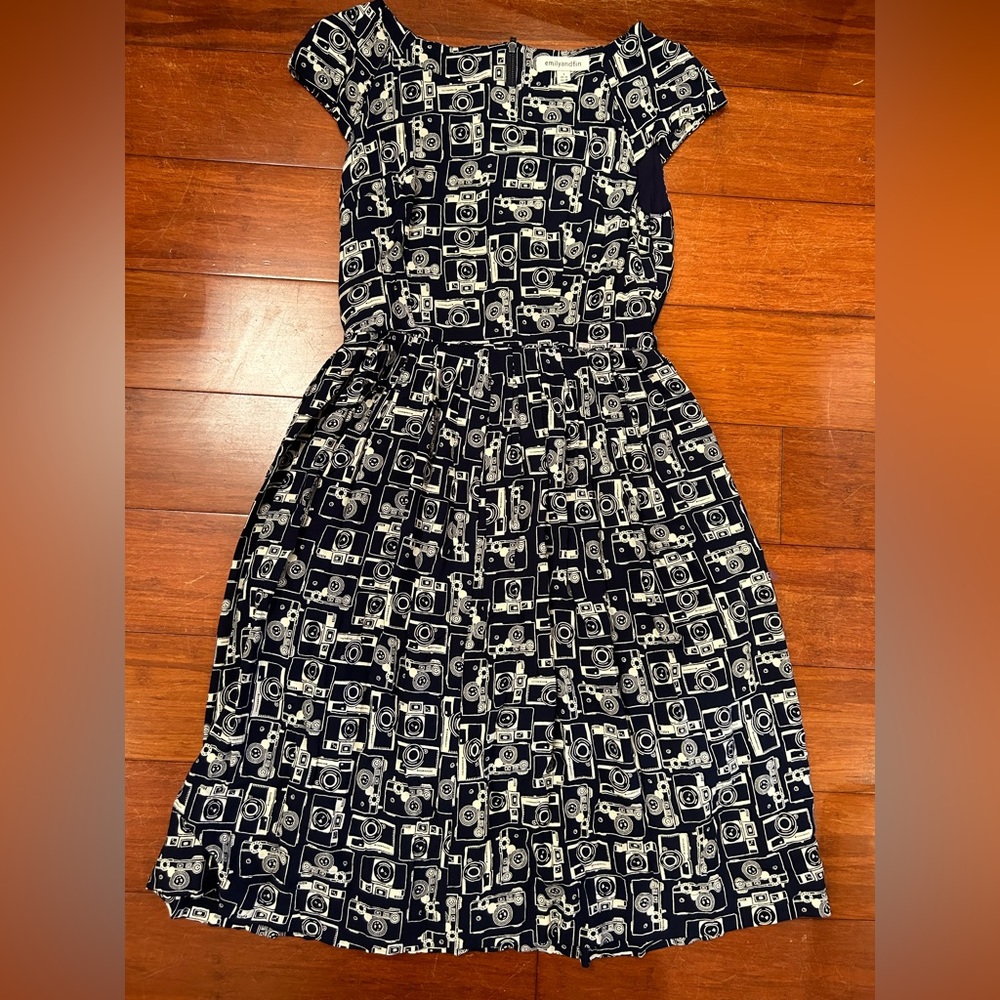 Emily and Fin camera dress